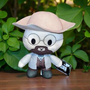 NWT 2019 Jumanji The Next Level Professor Oberon Shelly "Jack Black" Plush 7"